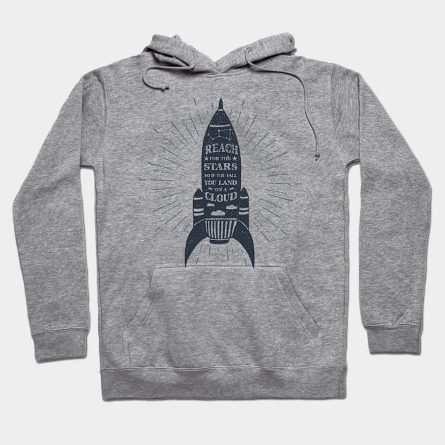 Stars And Rocket Hoodie by Hastag Pos